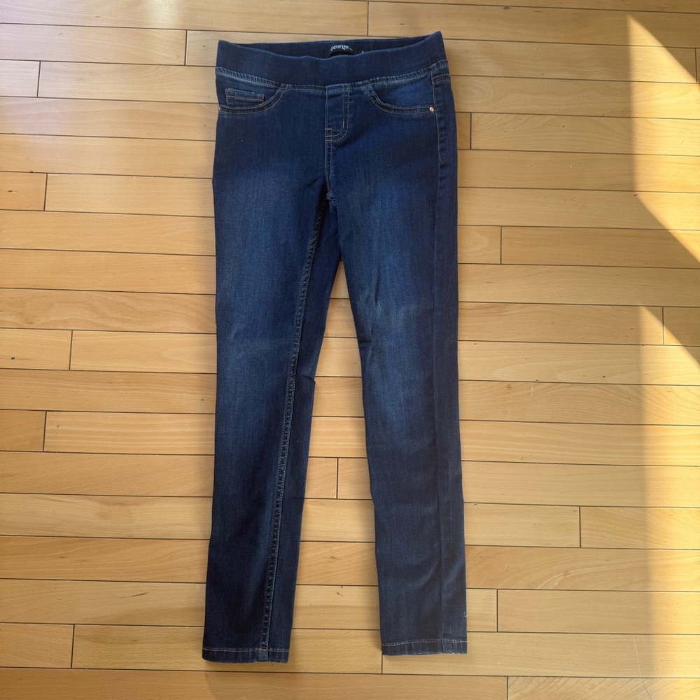 Bundle 3 for $10 George Blue Jeans Size 6 Elastic Waist